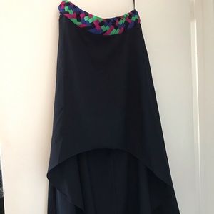 A hint of color skirt